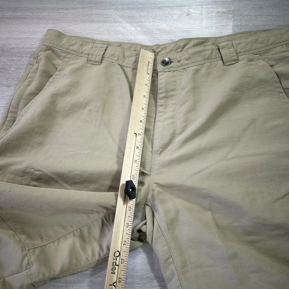 The North Face Pants Mens 40x31 Beige Nylon Hiking Zip Pocket Outdoor‎ Trail